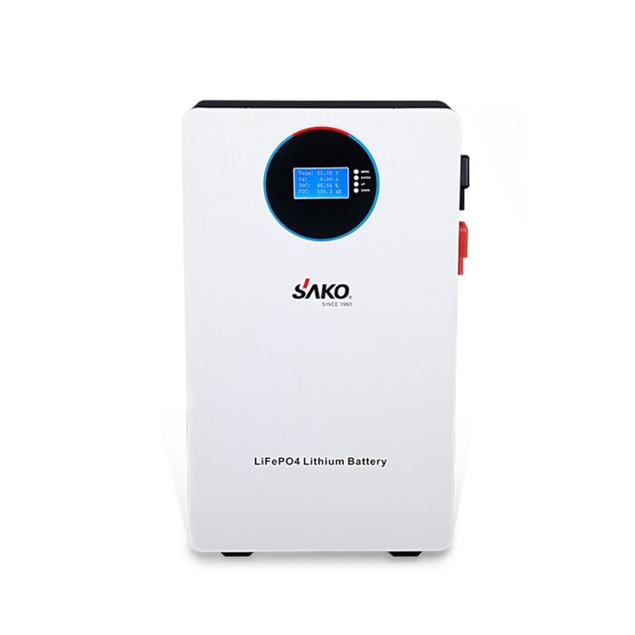 باتری لیتیوم برند SAKO مدل LI-SUN 51.2V100AH توان 5KW