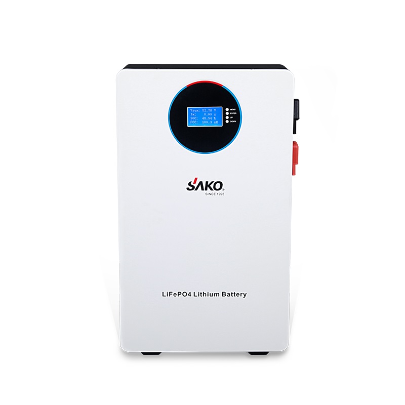 باتری لیتیوم برند SAKO مدل LI-SUN 51.2V100AH توان 5KW