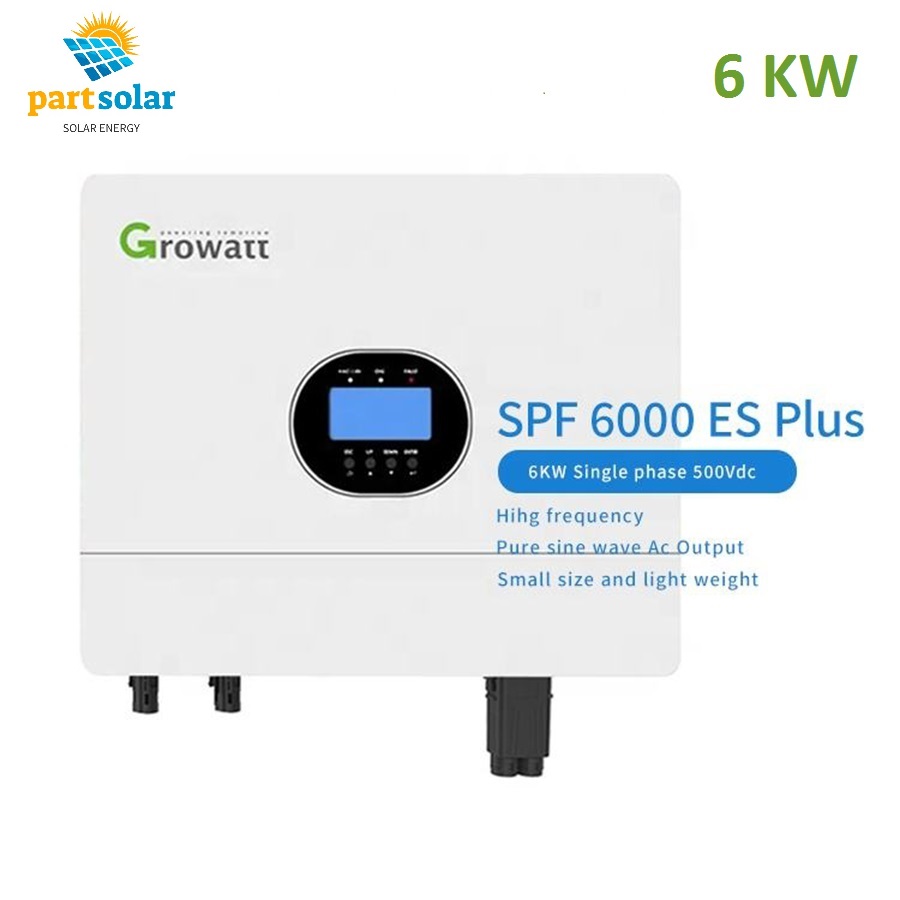 اینورتر OFF GRID برند گرووات GROWATT مدل  SPF 6000 ES PLUS توان 6KW
