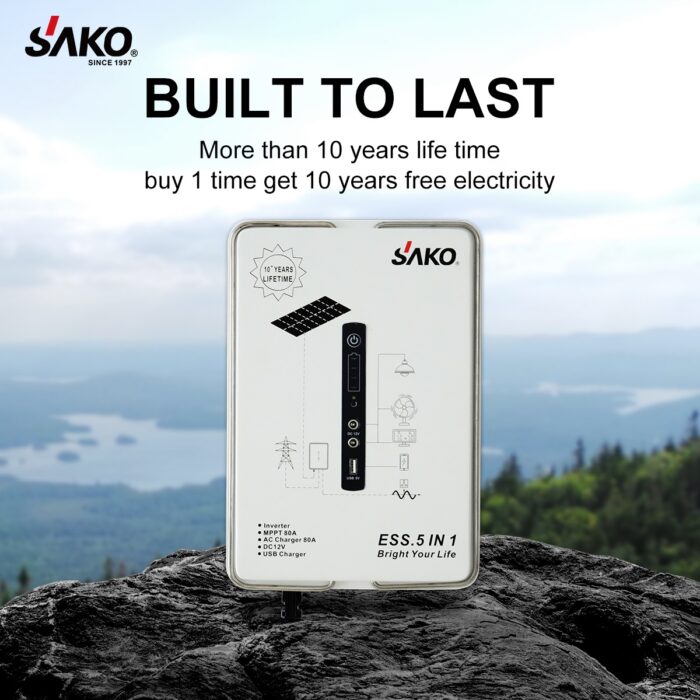 پاور استیشن (ESS) برند SAKO مدل Alpha ESS-1000W/2000Wh توان 2000WH - Image 2
