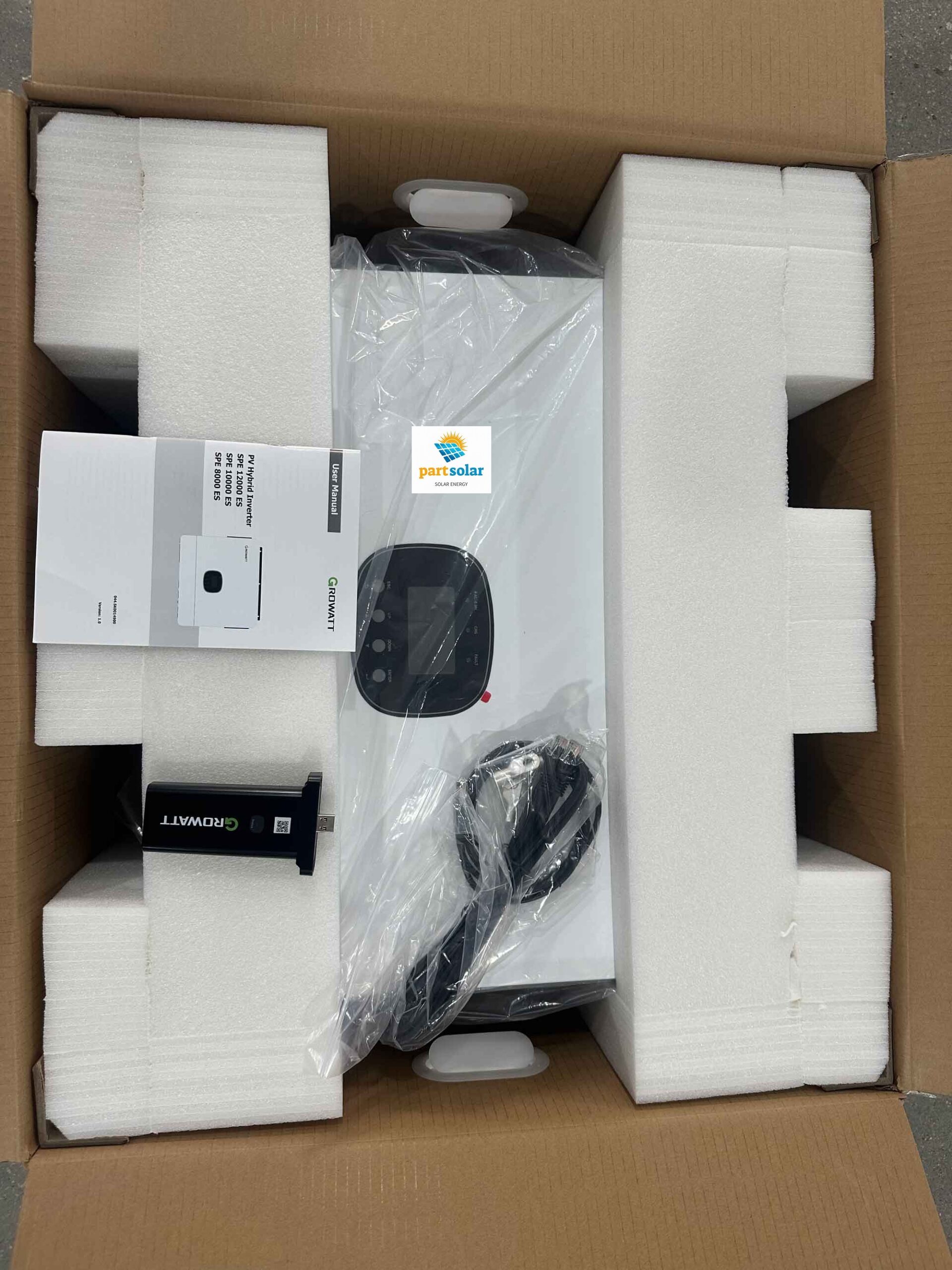 اینورتر هیبرید ON/OFF GRID برند گروواتGROWATT مدل SPE 12000ES توان 12KW تک فاز - Image 4