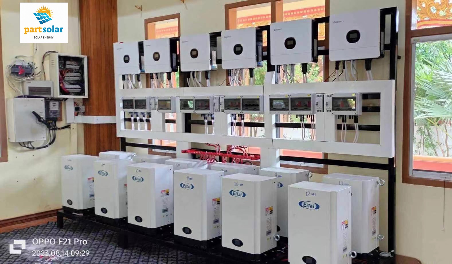 اینورتر هیبرید ON/OFF GRID برند گروواتGROWATT مدل SPE 12000ES توان 12KW تک فاز - Image 5