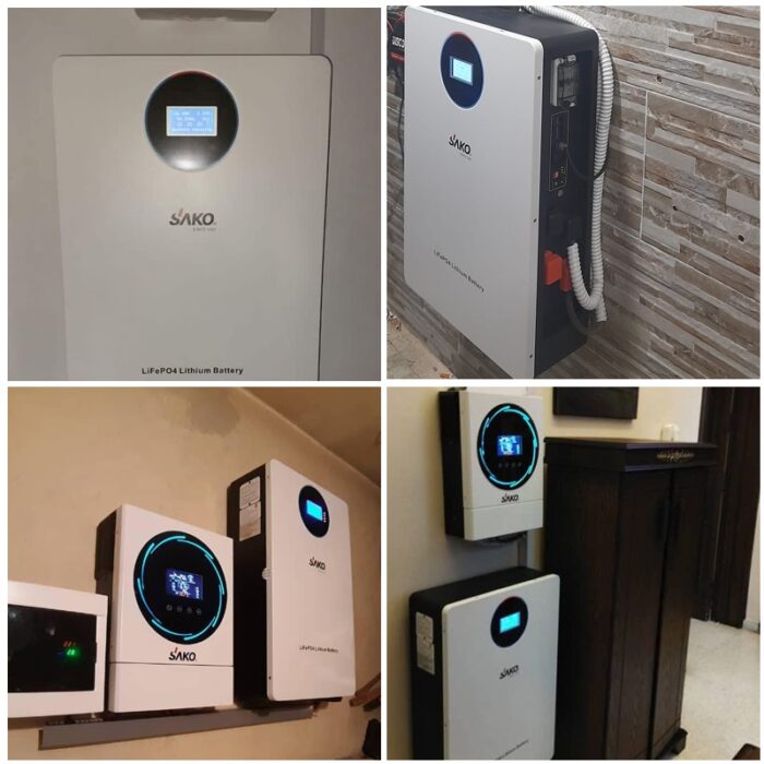باتری لیتیوم برند SAKO مدل LI-SUN 51.2V100AH توان 5KW - Image 5