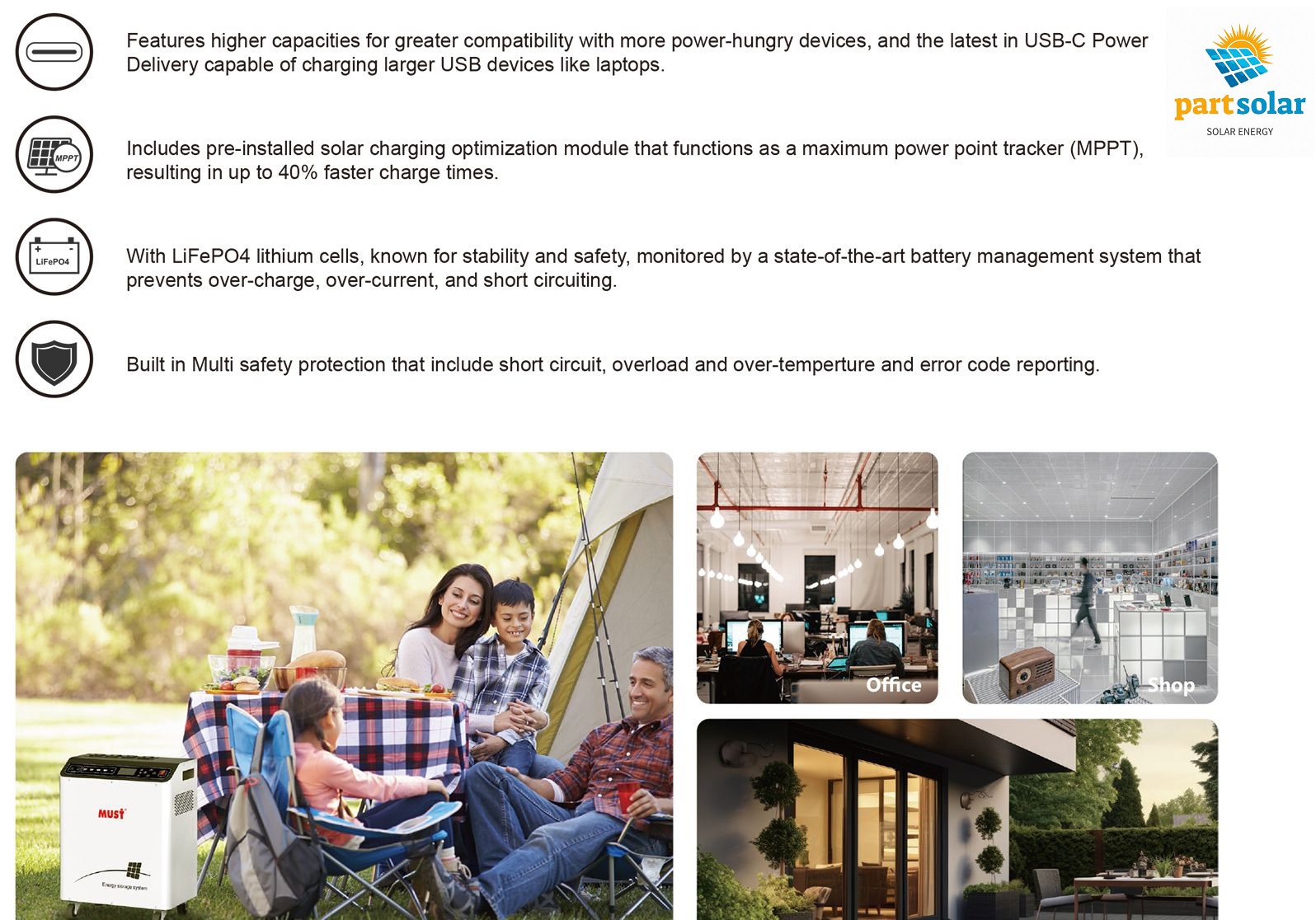 پاور استیشن (ESS) مدل HBP18-3024 توان 3000WH - Image 2