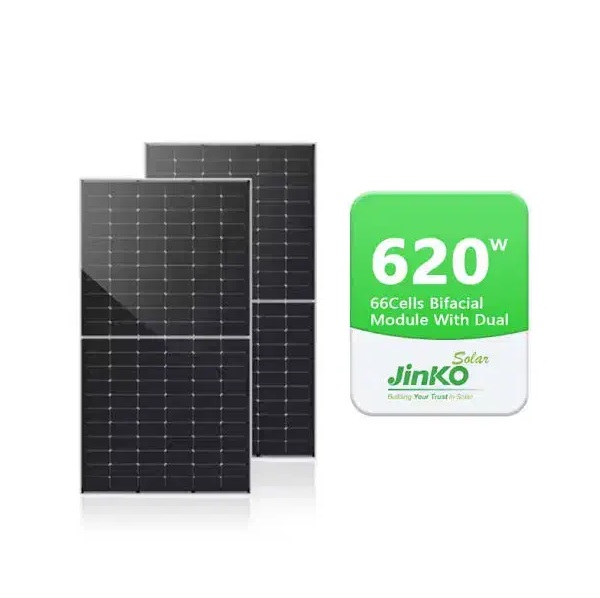 پنل خورشیدی بایفیشیال Jinko Solar مدل66HL4M-BDV توان 620 وات - Image 2