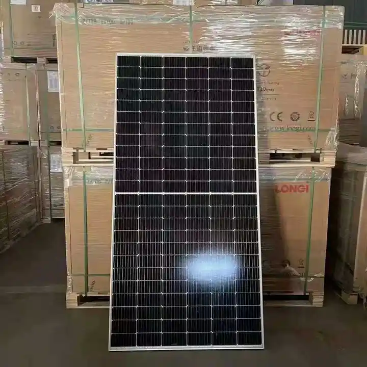 پنل خورشیدی بایفشیال 610 وات مونو کریستال برند LONGI - Image 3