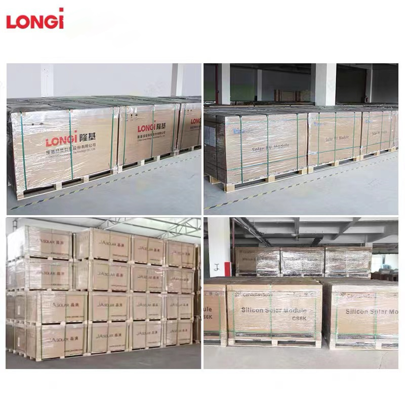 پنل خورشیدی بایفشیال 610 وات مونو کریستال برند LONGI - Image 5