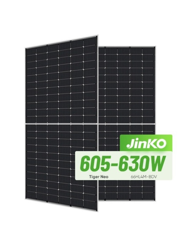 پنل خورشیدی بایفیشیال Jinko Solar مدل66HL4M-BDV توان 620 وات